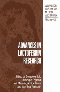 Paperback Advances in Lactoferrin Research Book