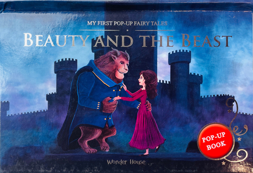 Hardcover Beauty and the Beast: My First Pop-Up Fairy Tales Book