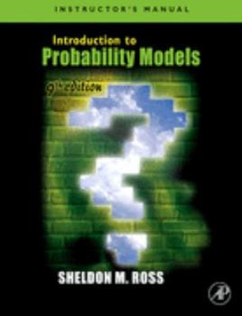 Paperback Introduction to Probability Models, Instructors Manual, Ninth Edition Book