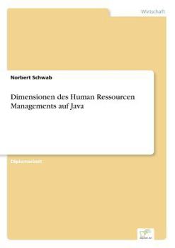 Paperback Dimensionen des Human Ressourcen Managements auf Java [German] Book