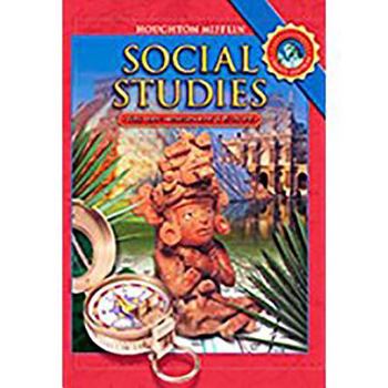 Hardcover Houghton Mifflin Social Studies: Student Edition Level 6 Western Hemisphere and Europe 2008 Book