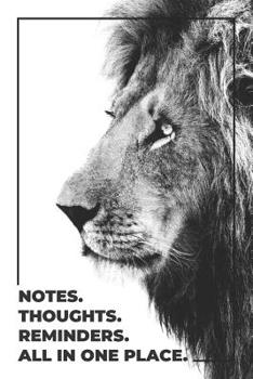 Paperback Be Strong and Courageous. Notes. Thoughts. Reminders. All in one place.: Notebook for the mind on the go. Book