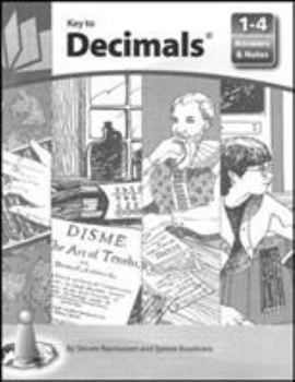 Paperback Key to Decimals, Books 1-4, Answers and Notes Book