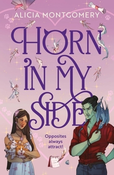 Paperback Horn in My Side: A New Sweet and Spicy, Enemies-To-Lovers Monster Romance Perfect for Fans of the Baby Dragon Cafe and Tusk Love! Book