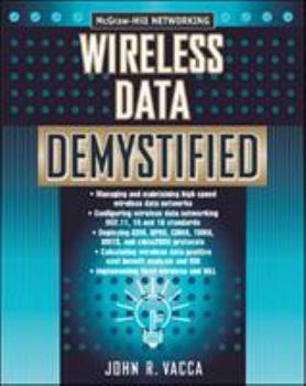 Paperback Wireless Data Demystified Book