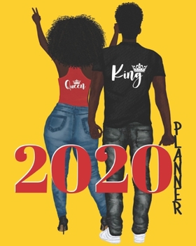 Paperback 2020 Planner: With positive inspirational quotes For African American women. Keep track of daily life talks Book