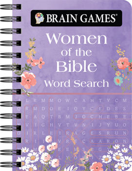 Spiral-bound Brain Games - To Go - Women of the Bible Word Search Book