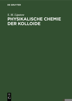 Hardcover Physikalische Chemie Der Kolloide [German] Book