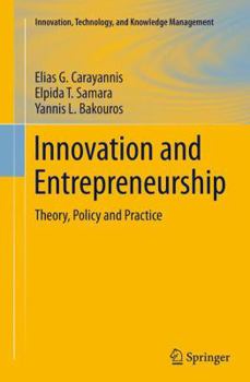 Paperback Innovation and Entrepreneurship: Theory, Policy and Practice Book