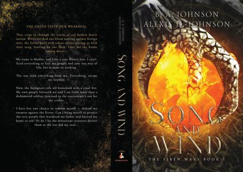 Paperback Song and Wind: A Dark Epic Fantasy Novel (The Siren Wars) Book