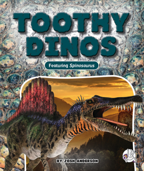 Library Binding Toothy Dinos Book