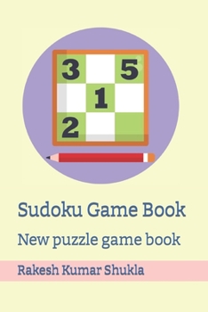 Paperback Sudoku Game Book: New puzzle game book