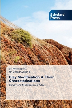 Paperback Clay Modification & Their Characterizations Book