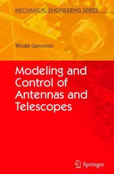 Paperback Modeling and Control of Antennas and Telescopes Book