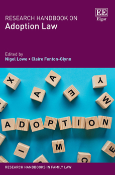 Hardcover Research Handbook on Adoption Law (Research Handbooks in Family Law series) Book