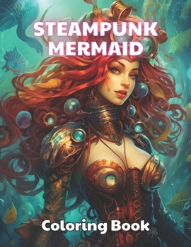 Paperback Steampunk Mermaid Coloring Book: 100+ Unique and Beautiful Designs for All Fans Book