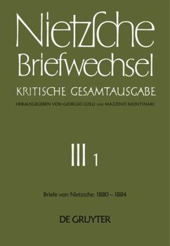 Hardcover Briefe von Friedrich Nietzsche Januar 1880 - Dezember 1884 (German Edition) [German] Book