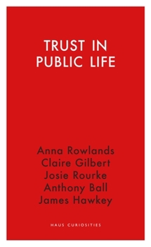 Paperback Trust in Public Life Book