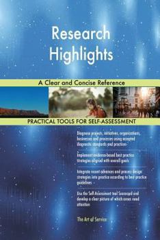 Paperback Research Highlights A Clear and Concise Reference Book