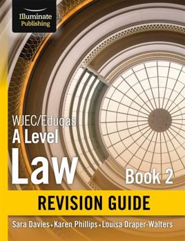 Paperback WJEC Eduqas Law For A Level Bk 2 Revi Gd Book