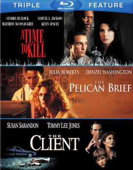 Blu-ray A Time To Kill / The Pelican Brief / The Client Book