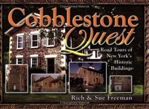Paperback Cobblestone Quest: Road Tours of New York's Historic Buildings Book