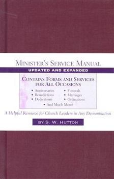 Hardcover Minister's Service Manual Book