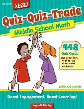 Perfect Paperback Quiz-Quiz-Trade-Middle School Math, Level 3 Book