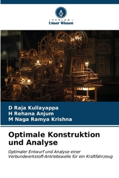 Paperback Optimale Konstruktion und Analyse [German] Book