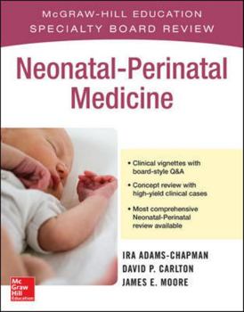 Paperback McGraw-Hill Specialty Board Review Neonatal-Perinatal Medicine Book