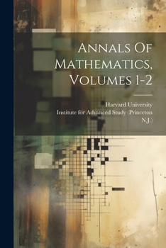 Paperback Annals Of Mathematics, Volumes 1-2 Book