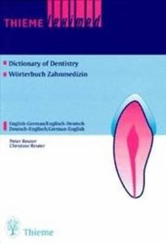 Hardcover Thieme Leximed Dictionary of Dentistry: English - German, German - English Book