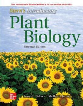 Paperback ISE Stern's Introductory Plant Biology (ISE HED BOTANY, ZOOLOGY, ECOLOGY AND EVOLUTION) Book