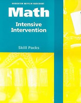 Paperback Hsp Math: Intensive Intervention Student Skill Pack (Single Package) Grade 2 2009 Book
