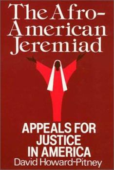 Paperback Afro-American Jeremiad Book