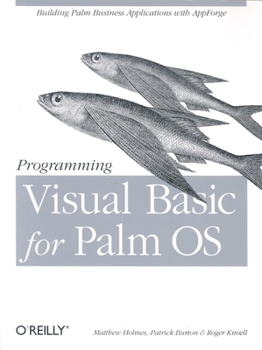 Paperback Programming Visual Basic for Palm OS Book