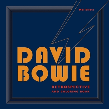Paperback David Bowie Retrospective and Coloring Book