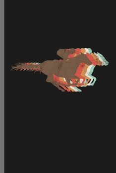 Riding Horse: For  Animal Lovers Cowboy Cute Horse Designs Animal Composition Book Smiley Sayings Funny Vet Tech Veterinarian Animal Rescue Sarcastic ... Gift (6"x9") Dot Grid Notebook to write in