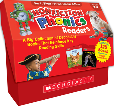 Product Bundle Nonfiction Phonics Readers Set 1: Short Vowels, Blends & More (Multiple-Copy Set) Book