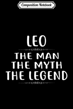 Composition Notebook: Leo Birthday July-August Journal/Notebook Blank Lined Ruled 6x9 100 Pages