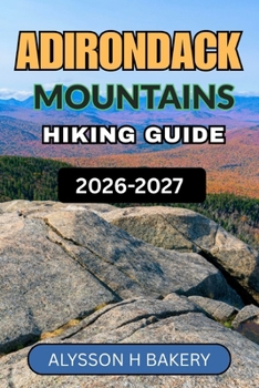 Paperback Adirondack Mountains Hiking Guide Book