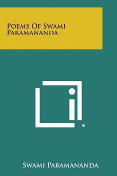 Paperback Poems of Swami Paramananda Book