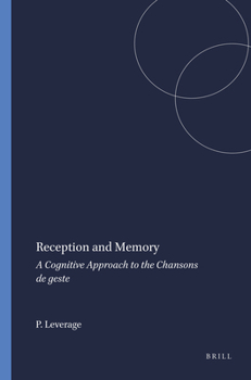 Paperback Reception and Memory: A Cognitive Approach to the Chansons de Geste Book