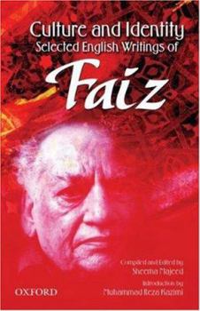 Hardcover Culture and Identity: Selected English Writings of Faiz Book