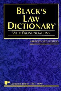 Hardcover Black's Law Dictionary: Definitions of the Terms and Phrases of American and English Jurisprudence, Ancient and Modern Book