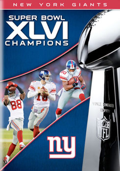 DVD New York Giants: Super Bowl XLVI Champions Book