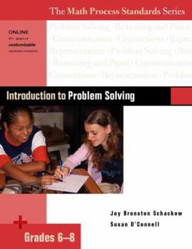 Paperback Introduction to Problem Solving, Grades 6-8 Book