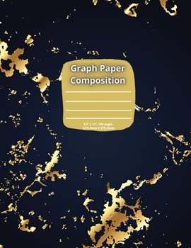 Paperback Graph Paper Composition 8.5'' x 11'', 100 pages: Grid Composition Notebook 8.5'' x 11'', 100 pages Book