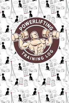 Paperback Powerlifting Training Log Book