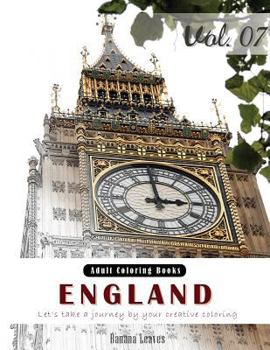 England: Adult Coloring Book